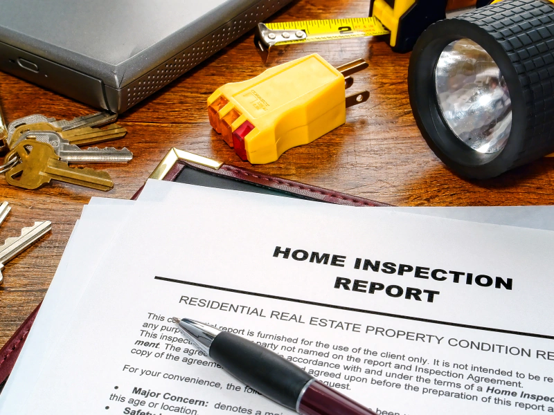 home inspection report